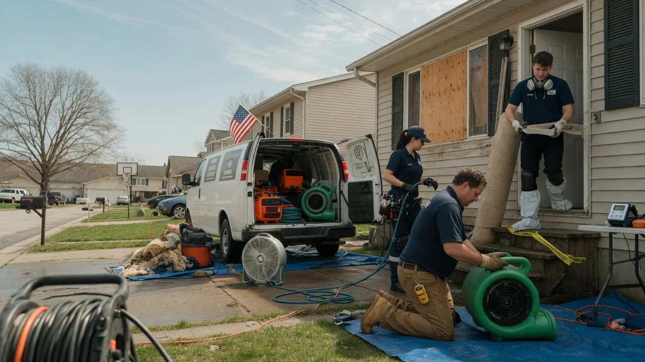 Water Damage Restoration in Red Oak, IA near me